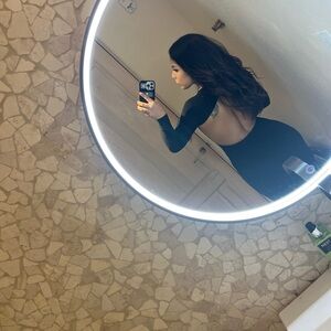 Nasty Gal Midi Dress Open Back